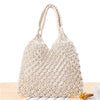 Vintage Straw Bag Round Rattan Bags Handmade Summer Bags Woven Beach Ladies Circle Shoulder Bag Bohemia Girls Travel Handbags