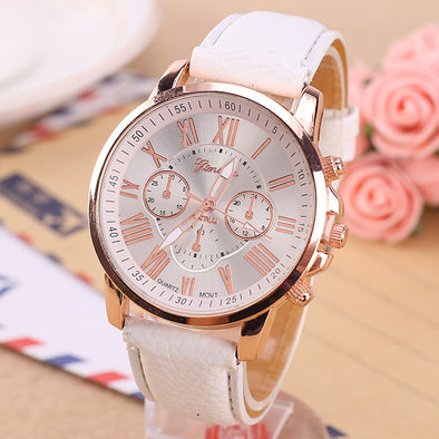 Luxury Brand Leather Quartz Watch Women Men Ladies Fashion Bracelet Wristwatches Clock relogio feminino masculino